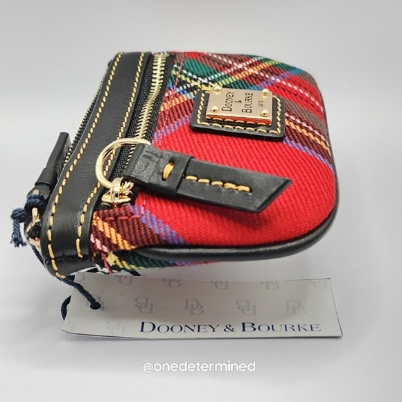 New Dooney Red Plaid Case - Picture 6 of 10